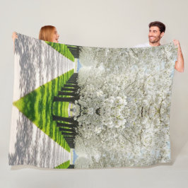 Manta Polar "Bloom Trail Dreams - Tranquil Pathway"