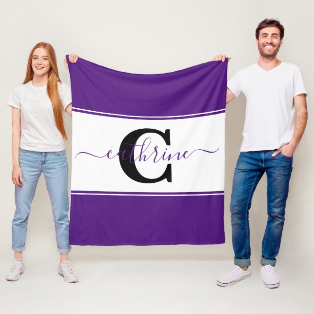 Manta Polar Bloque de color personalizado (In situ)