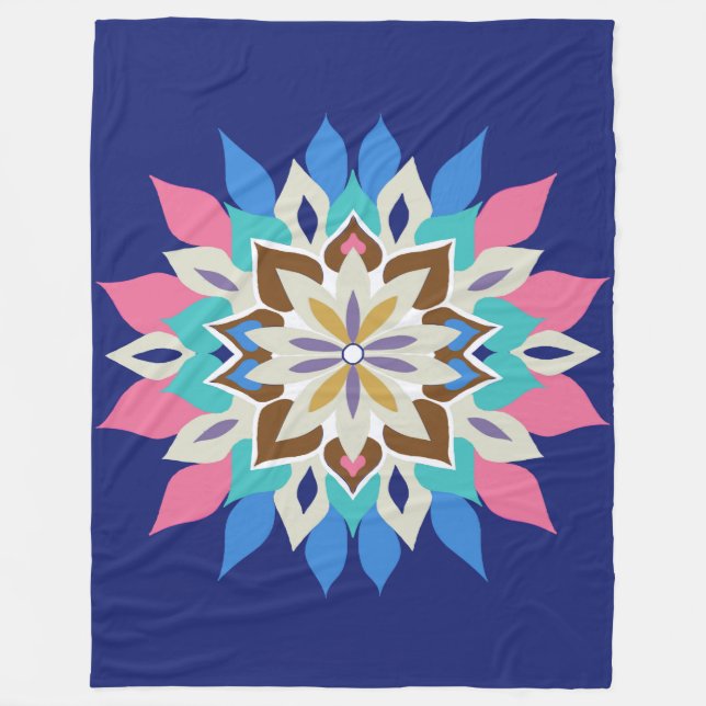 Manta Polar Blue Bayou 60 x 80 (Anverso)