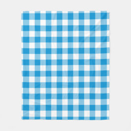 Manta Polar Blue Checkered Square Seamless Pattern