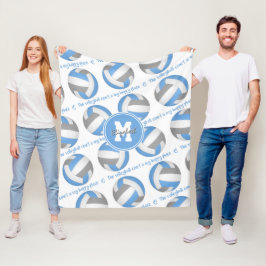 Manta Polar blue gray The volleyball court is my happy place