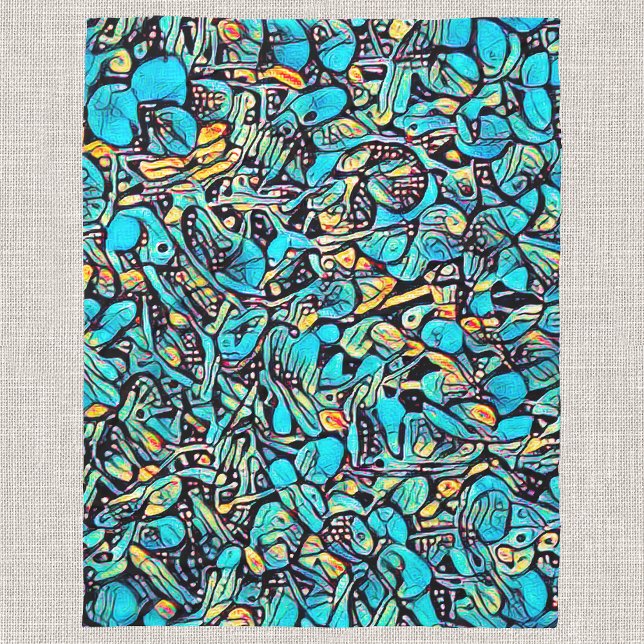 Manta Polar Blue Hydrangea Urban Art Fleece Blanket (Subido por el creador)