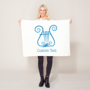 Manta Polar Blue Lyre