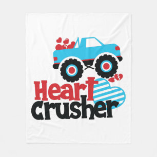 Manta Polar Blue Monster Truck Heart Crusher Valentine
