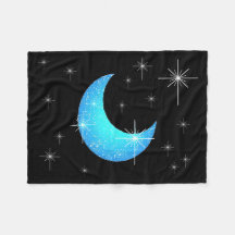 Blue Moon Baby Blanket