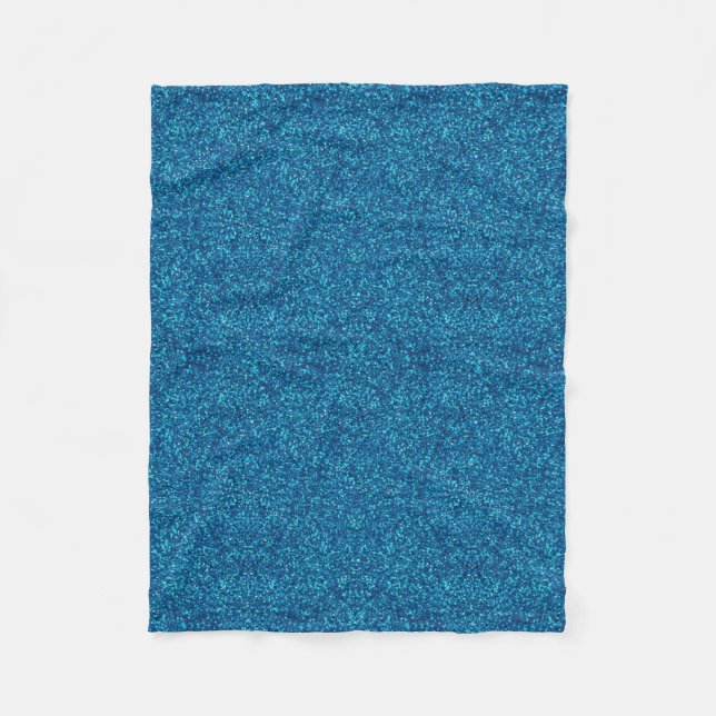Manta Polar Blue Purpurina Fleece Blanket (Anverso)