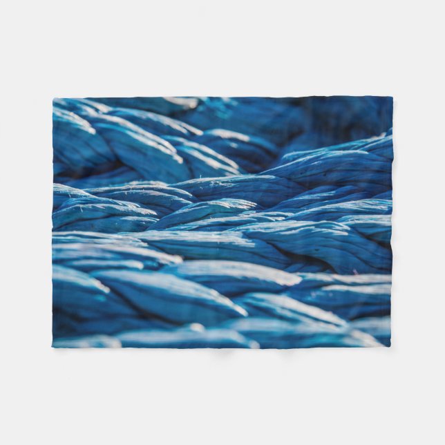 Manta Polar Blue Rope (Frente (Horizontal))