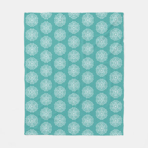 Manta Polar Blue Spruce Mandala