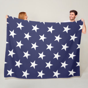 Manta Polar Blue Star 60x80 Fleece Blanket