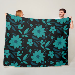 Manta Polar Blue Wood 60x80 Fleece Blanket