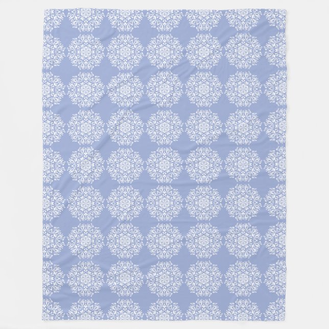 Manta Polar Blueberry Mandala (Anverso)