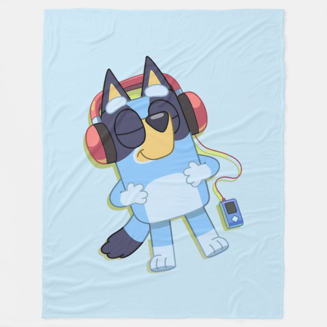Manta Polar Bluey Fleece Blanket (Anverso)