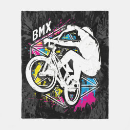 Manta Polar Bmx Flatland - Guay Bmx Fleece Blanket Grunge