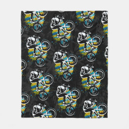 Manta Polar Bmx Freestyle - Comfy Bmx Fleece Blanket