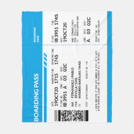 Manta Polar Boarding Pass (blue)