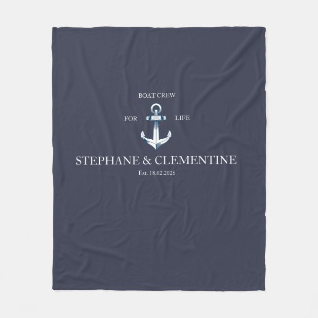 Manta Polar Boat crew for life (Anverso)