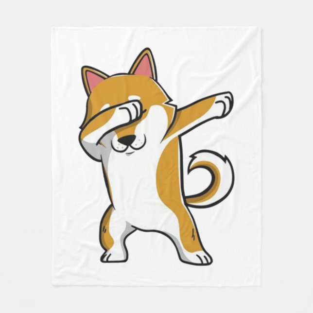 Manta Polar Boba Shiba Boba Shiba Boba (Anverso)