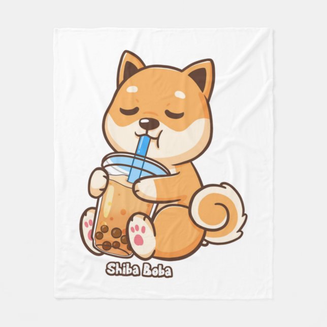 Manta Polar Boba Shiba Boba Shiba Boba (Anverso)