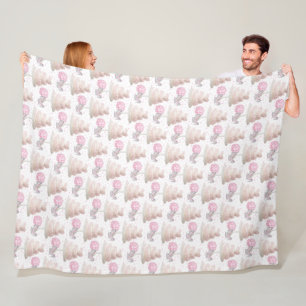 Manta Polar Boda Cake Fleece Blanket