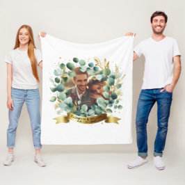 Manta Polar Boda de FOTO: parejas de recién casados