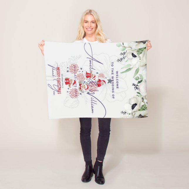 Manta Polar Boda y Navidades Fleece Blanket (In situ)