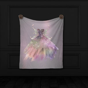 Manta Polar Bohemian Fairy Ball Gown   Muted Ombre Wine Sheen