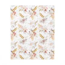 Boho Beige, Pampas Grass Terracotta Aquarela Nosot