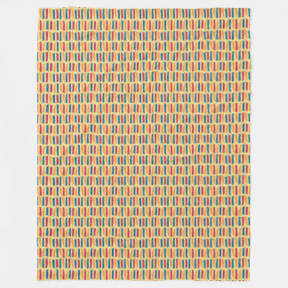 Manta Polar Boho Brushstrot Fleece Blanket