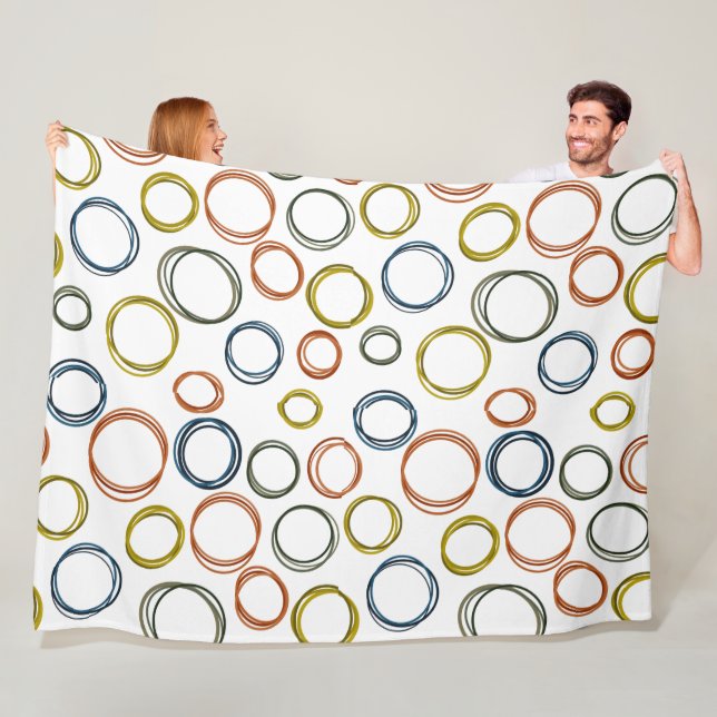 Manta Polar Boho Circles (In situ)