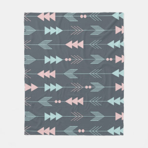 Manta Polar Boho estilo bohemio: Patrón étnico sin foco