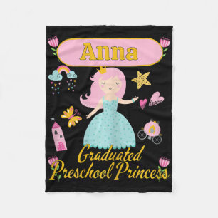 Manta Polar Boho Princesa Anna 2026 Preescolar Personalizado G