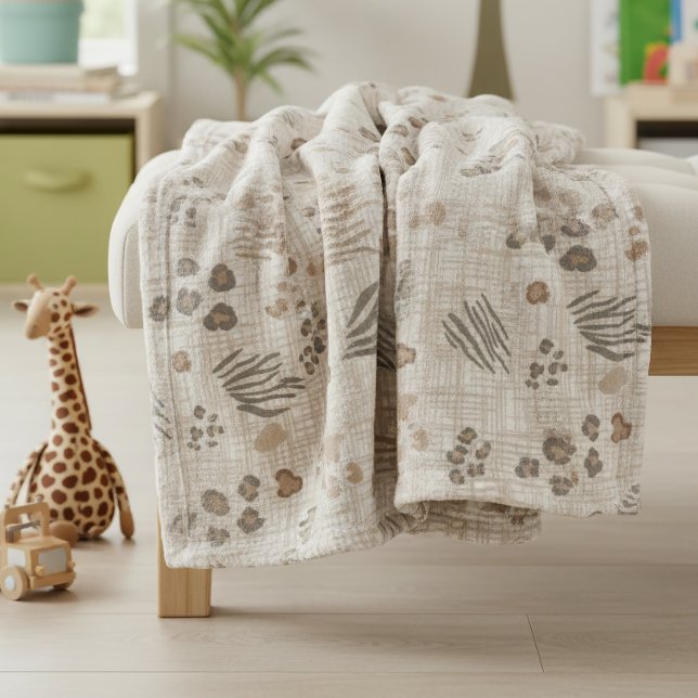 Manta Polar Boho Safari Animal Prints Weave ID1274 (Subido por el creador)