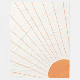 Manta Polar Boho Sunshine