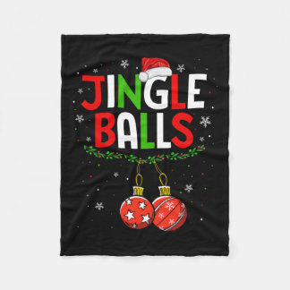 Manta Polar Bolas Tinsel Coincidencia de castañas Navidad Pare