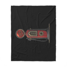 Bomba de gas retro de Black Lightning Oil Company