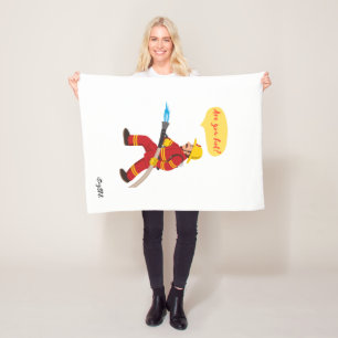 Manta Polar bombero, ¿estás caliente?