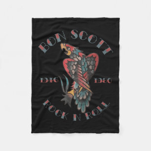Manta Polar Bon Scott Rock N Roll Tattoo 1946-1980