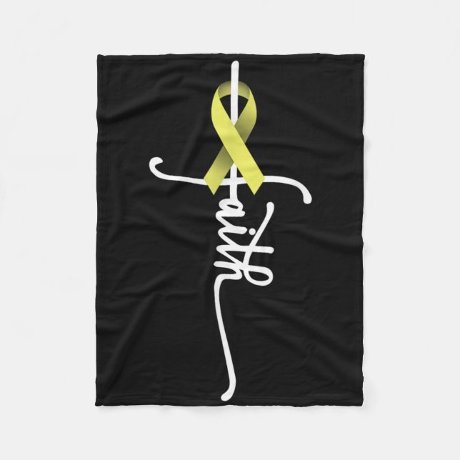 Manta Polar Bone Cancer Faith Sarcoma Bone Cancer Awareness Su (Anverso)