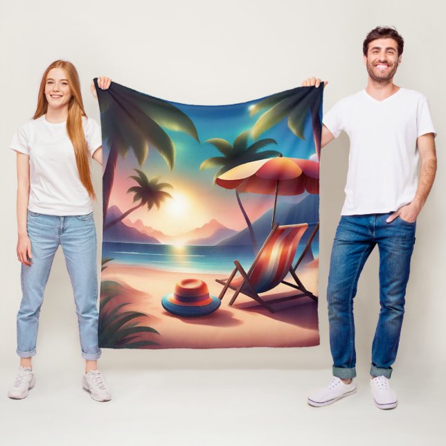 Manta Polar bonita playa (In situ)