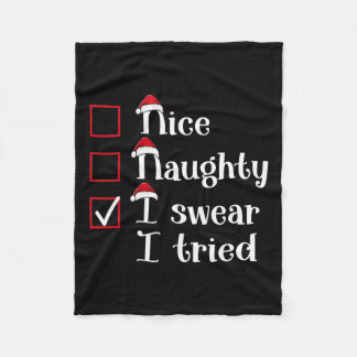 Manta Polar Bonita traviesa, dulce, he probado Navidades.