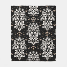 Manta Polar Bonito Damasco sin costura