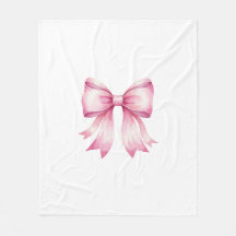 Bonito Rosado Bow Throw Blanc