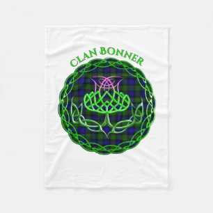 Manta Polar Bonner Scottish Tartán Celtic Thistle
