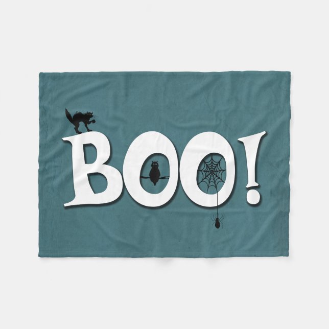 Manta Polar ¡Boo! (Frente (Horizontal))