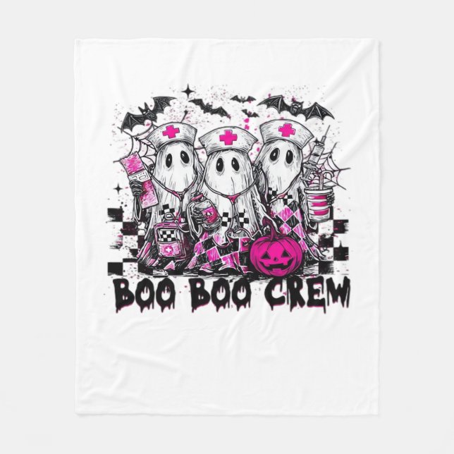 Manta Polar Boo Boo Crew Enfermera clásica camiseta de Hallowe