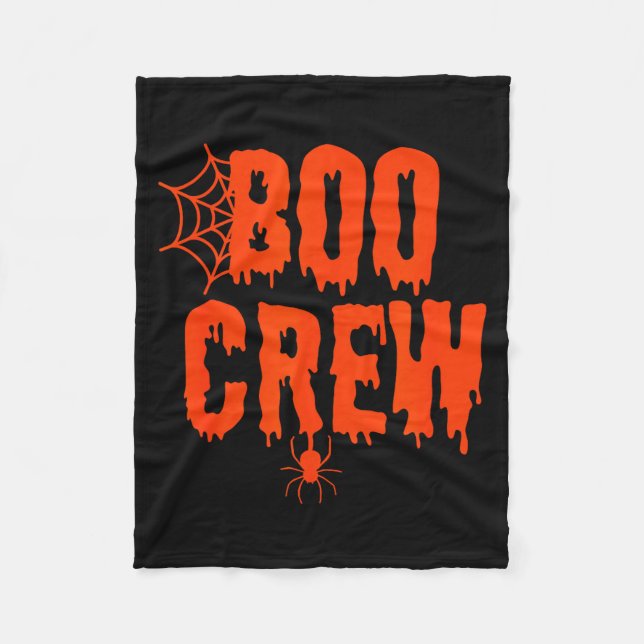 Manta Polar Boo Crew Funny Halloween Shirt For Group Costume F (Anverso)