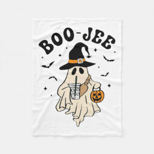 Manta Polar Boo Jee Ghost Cute Funny Halloween