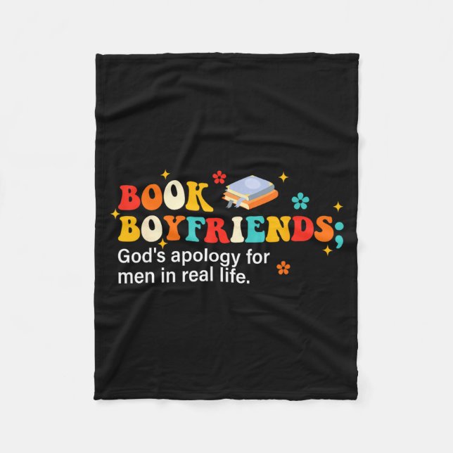 Manta Polar Book Boyfriends Definition Design  (Anverso)