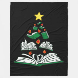 Manta Polar Bookish Christmas Tree III