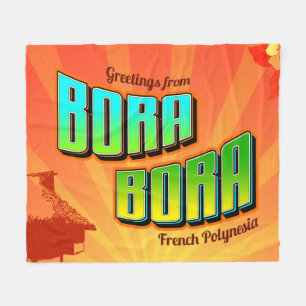 Manta Polar Bora Bora Blanket